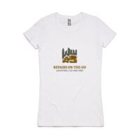 Womens Maple Organic Tee Thumbnail