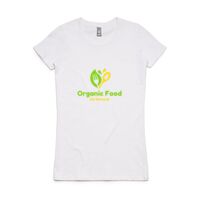 Womens Maple Organic Tee Thumbnail
