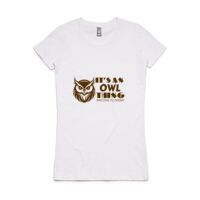 Womens Maple Organic Tee Thumbnail