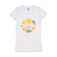 Womens Maple Organic Tee Thumbnail