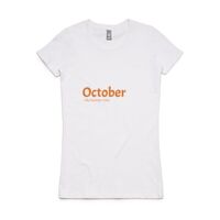 Womens Maple Organic Tee Thumbnail