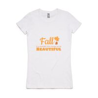 Womens Maple Organic Tee Thumbnail