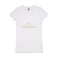 Womens Maple Organic Tee Thumbnail