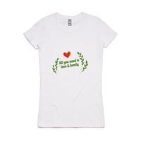 Womens Maple Organic Tee Thumbnail