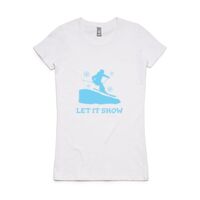 Womens Maple Organic Tee Thumbnail