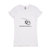 Womens Maple Organic Tee Thumbnail