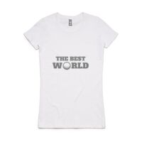 Womens Maple Organic Tee Thumbnail