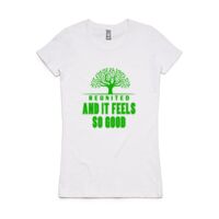 Womens Maple Organic Tee Thumbnail