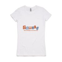 Womens Maple Organic Tee Thumbnail