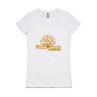 Womens Maple Organic Tee Thumbnail