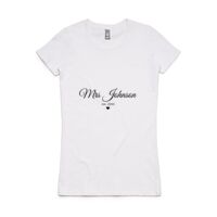 Womens Maple Organic Tee Thumbnail
