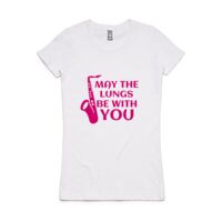 Womens Maple Organic Tee Thumbnail