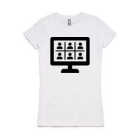 Womens Maple Organic Tee Thumbnail