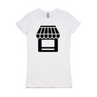 Womens Maple Organic Tee Thumbnail
