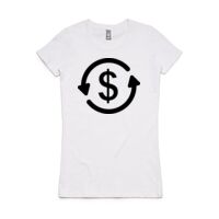 Womens Maple Organic Tee Thumbnail