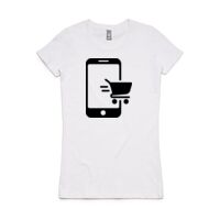 Womens Maple Organic Tee Thumbnail