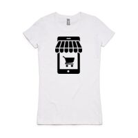 Womens Maple Organic Tee Thumbnail