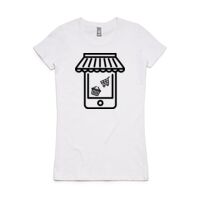 Womens Maple Organic Tee Thumbnail