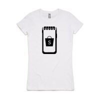 Womens Maple Organic Tee Thumbnail