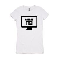 Womens Maple Organic Tee Thumbnail