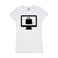 Womens Maple Organic Tee Thumbnail