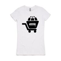 Womens Maple Organic Tee Thumbnail
