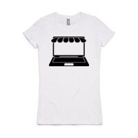 Womens Maple Organic Tee Thumbnail