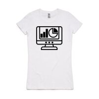 Womens Maple Organic Tee Thumbnail