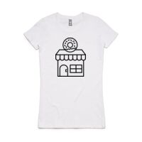 Womens Maple Organic Tee Thumbnail