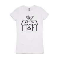 Womens Maple Organic Tee Thumbnail