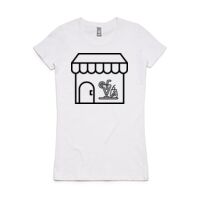 Womens Maple Organic Tee Thumbnail