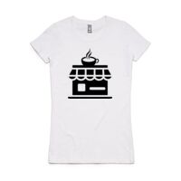 Womens Maple Organic Tee Thumbnail
