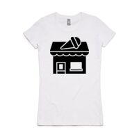 Womens Maple Organic Tee Thumbnail