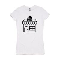 Womens Maple Organic Tee Thumbnail
