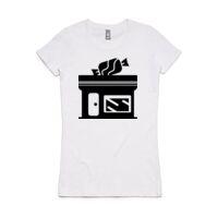 Womens Maple Organic Tee Thumbnail
