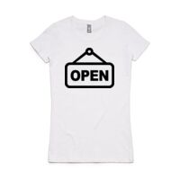 Womens Maple Organic Tee Thumbnail