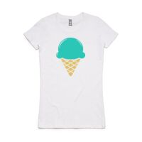 Womens Maple Organic Tee Thumbnail