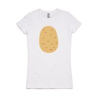 Womens Maple Organic Tee Thumbnail