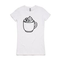 Womens Maple Organic Tee Thumbnail