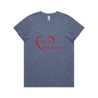Womens Maple Faded Tee Thumbnail