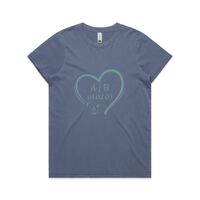 Womens Maple Faded Tee Thumbnail