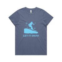Womens Maple Faded Tee Thumbnail