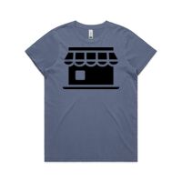 Womens Maple Faded Tee Thumbnail