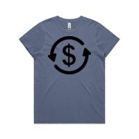 Womens Maple Faded Tee Thumbnail