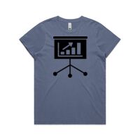 Womens Maple Faded Tee Thumbnail