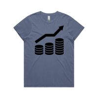 Womens Maple Faded Tee Thumbnail