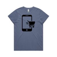 Womens Maple Faded Tee Thumbnail