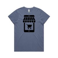 Womens Maple Faded Tee Thumbnail