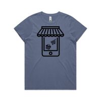 Womens Maple Faded Tee Thumbnail