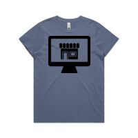 Womens Maple Faded Tee Thumbnail